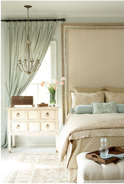 Antique Bedroom by J Hirsch Interiors