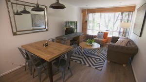 The Block - Aimee + Brooke's Living/Dining Room