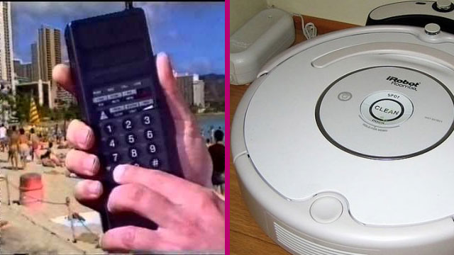 1990s Mobile Phone - Australian TV ad and 2000s Roomba iRobot Vacuum cleaner - Redorbit