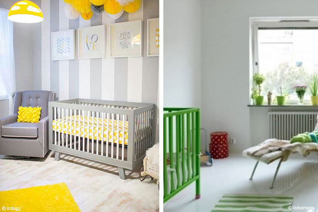 Bright Nurseries - Yellow and Green