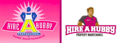Our old logo vs today's logo