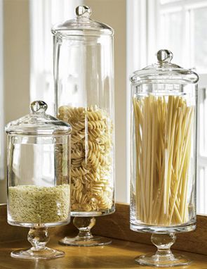 DIY Apothecary Pasta Jars