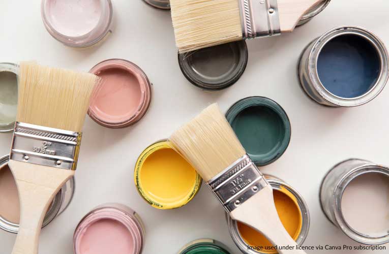 Painting Walls? Tips for colour selection and how long to wait between coats.